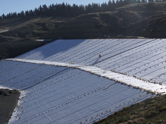 土工布施工案例